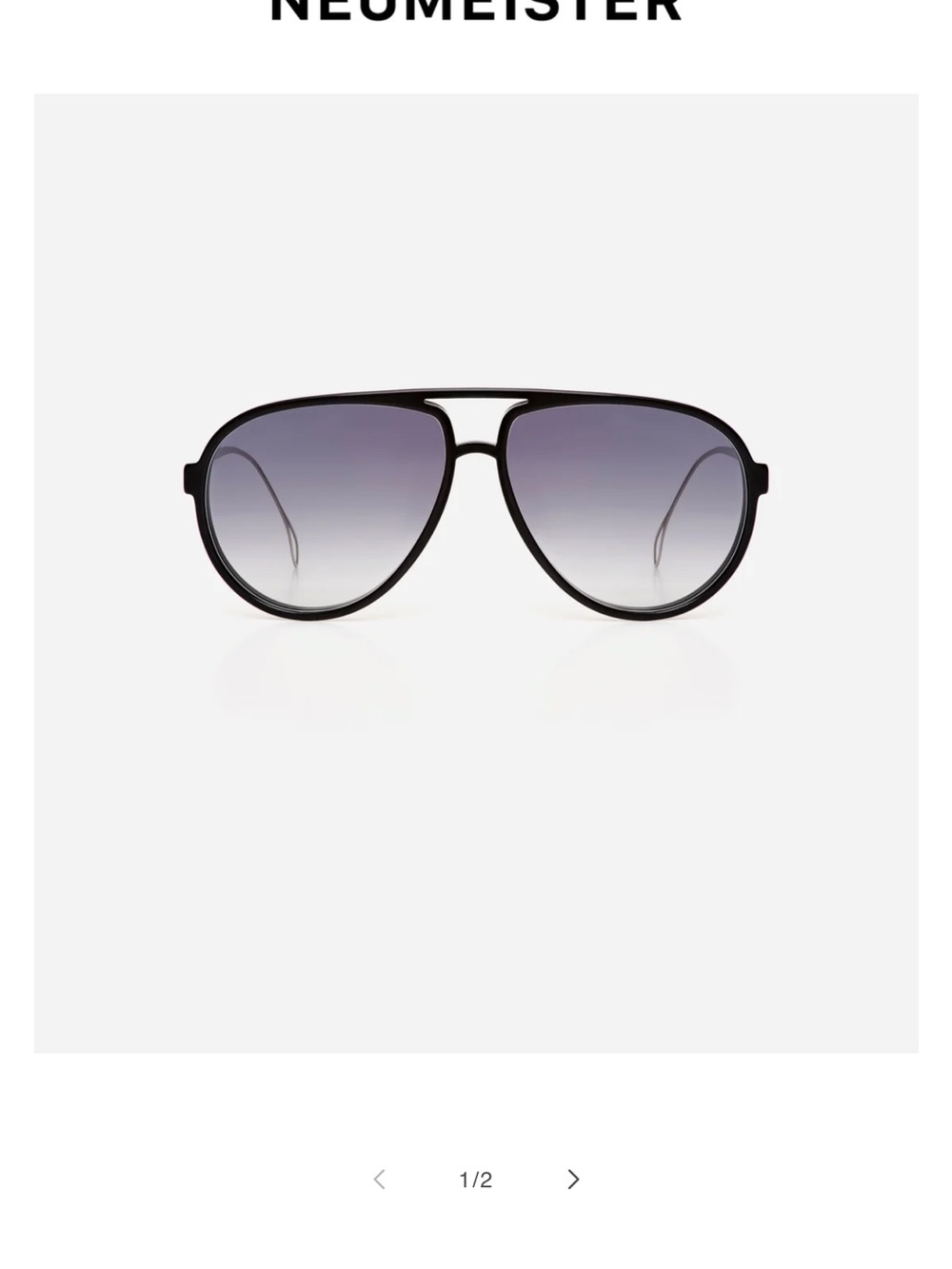 Haffmans & Neumeister Vladimir Charbon ZEISS Men’s Sunglasses NWT - Picture 10 of 12